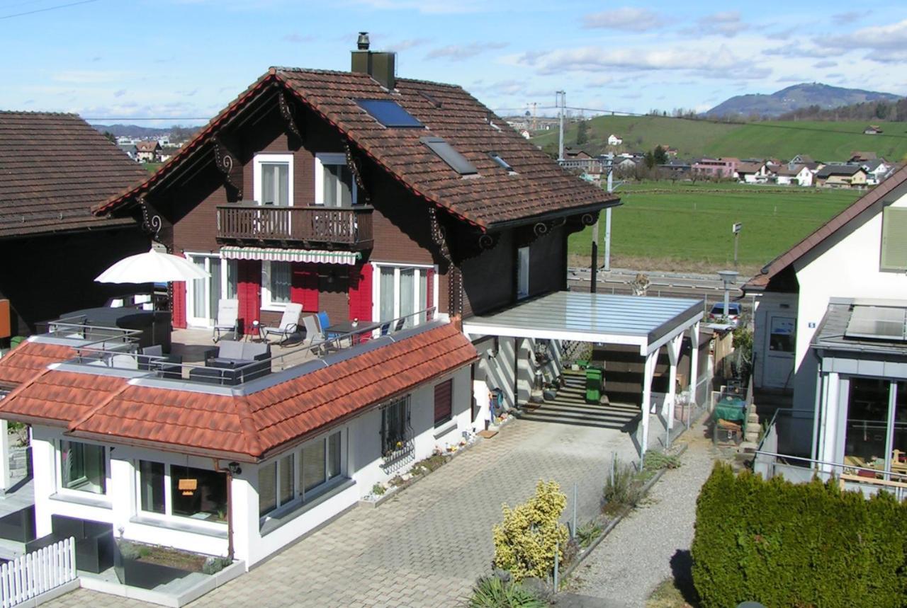 Pension Chalet Charme Siebnen Eksteriør bilde